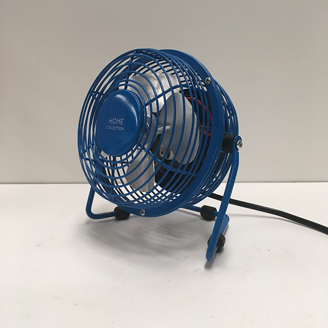 FAN, Desk Fan - Blue Cage